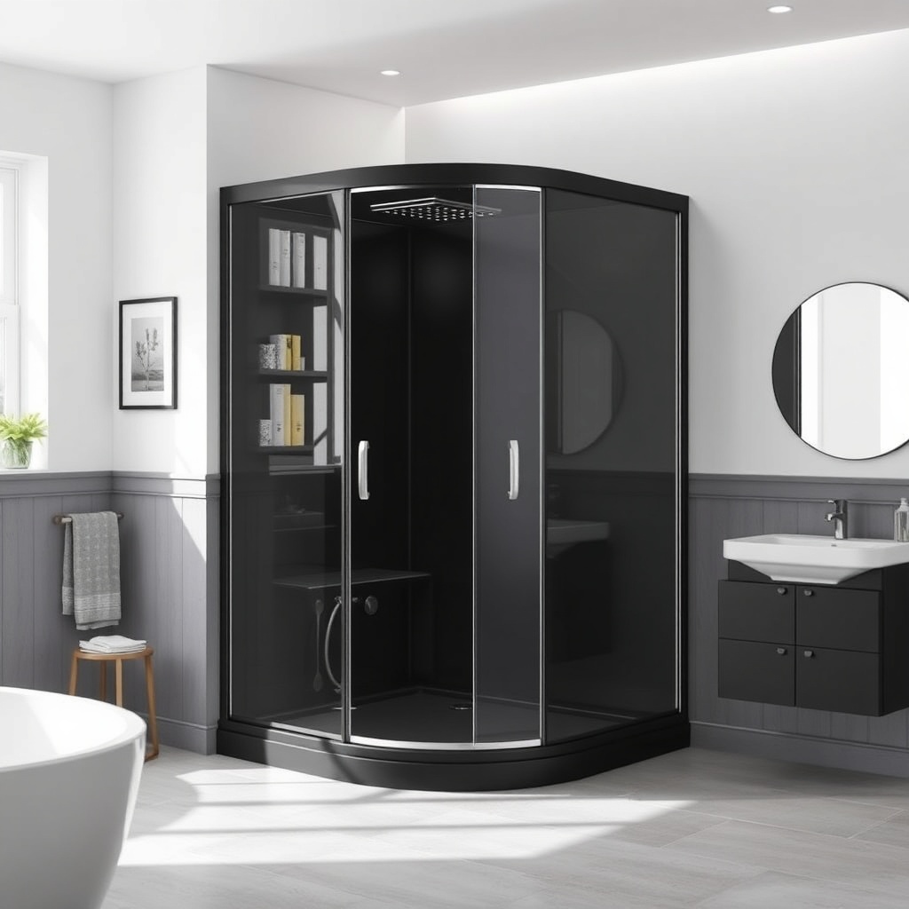 Siyah Mat Profilli Duşakabinler: Şıklık mı, Kullanım Zorluğu mu?