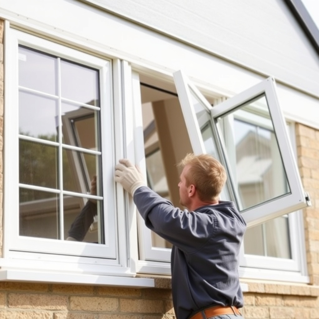 PVC pencere montajı